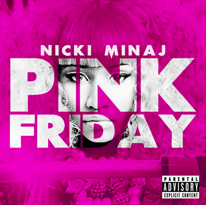 nicki minaj cd cover pink friday. Nicki Minaj just revealed the